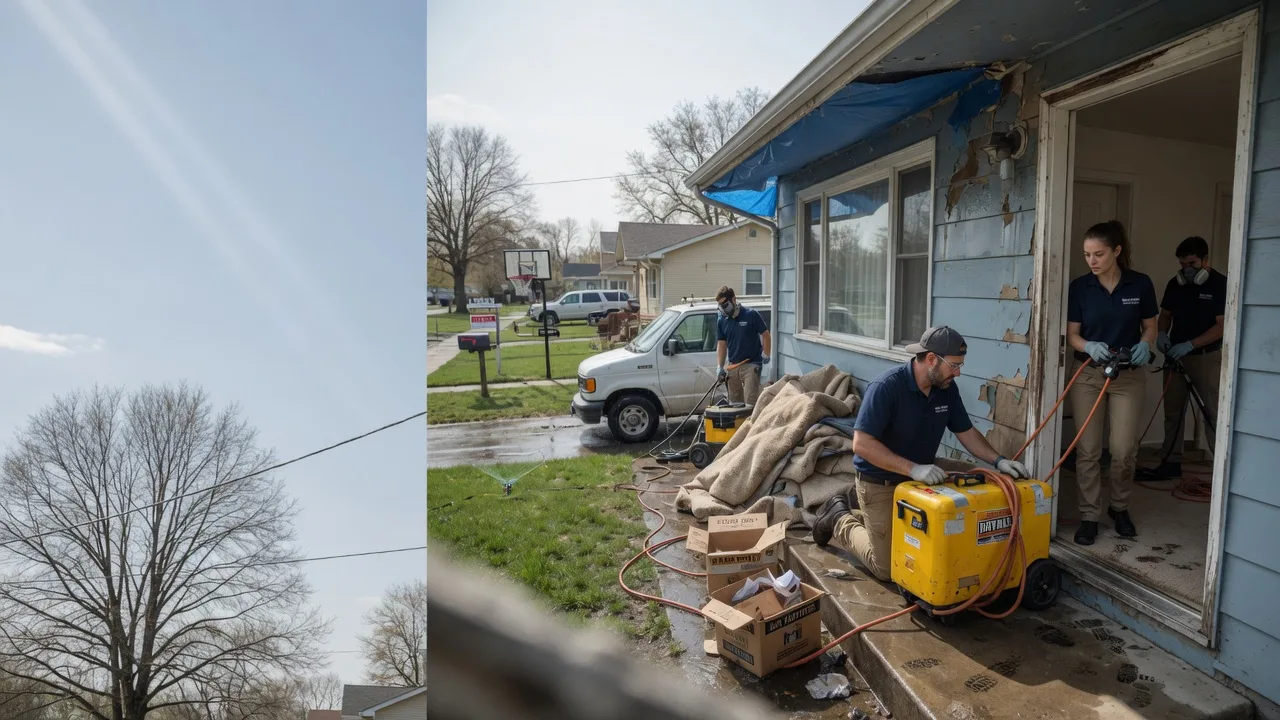 Basement Flood Cleanup in Wibaux, MT near me